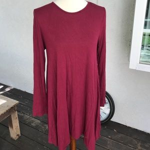 Burgundy Dress